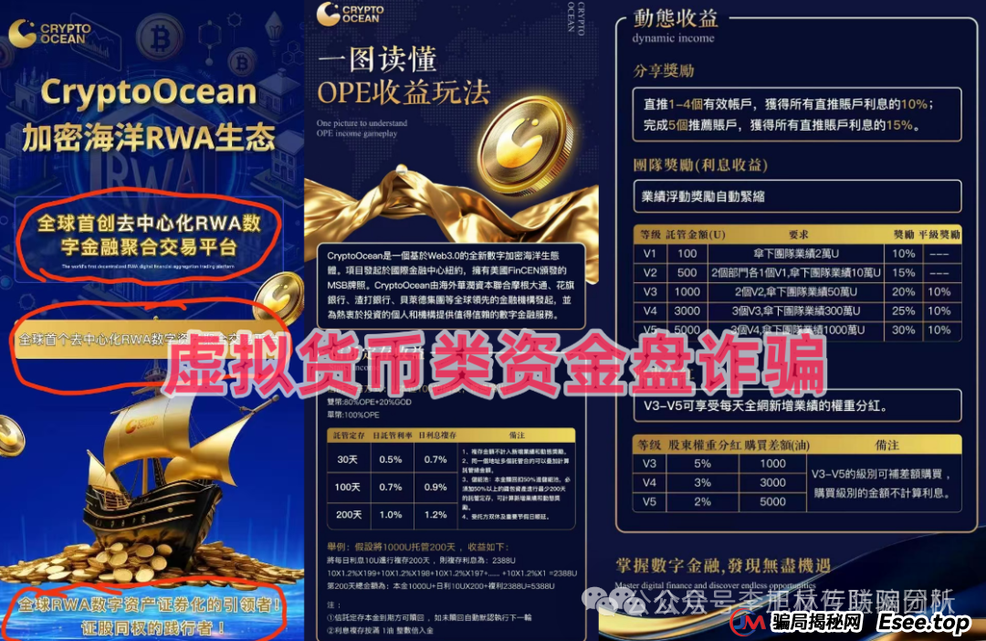 8月26日曝光：最新资金盘项目骗局，帝安汇拼团，加密海洋RWA，澳门火炬联盟随时可能卷钱跑路！