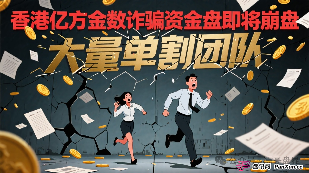 香港亿方金数诈骗资金盘即将崩盘，大量单割团队