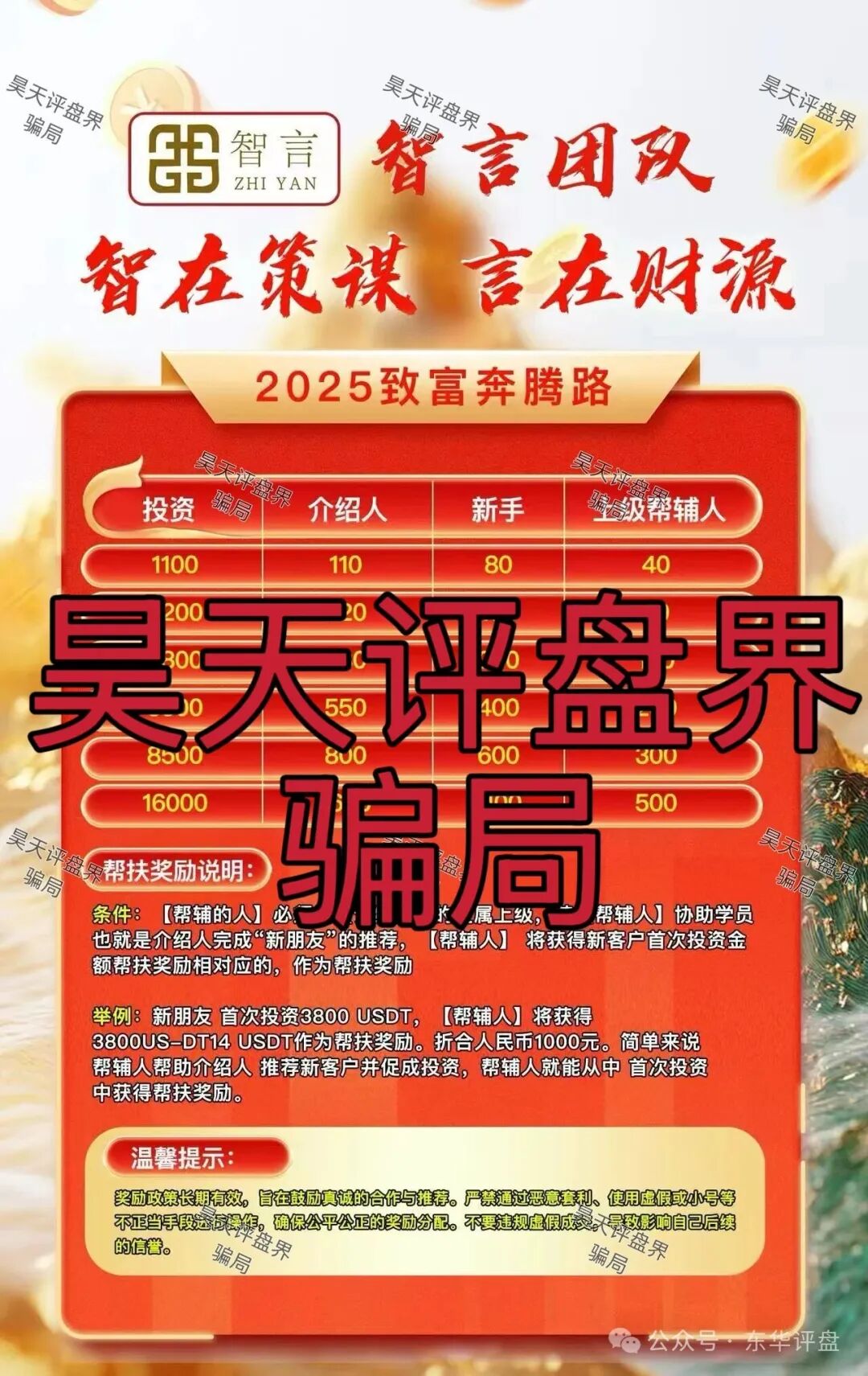 11月4日骗局曝光：最新资金盘项目《Veridian 维盛社区，方舟联盟，智言团队，佰嘉盈融诚投资》随时可能卷钱跑路！
