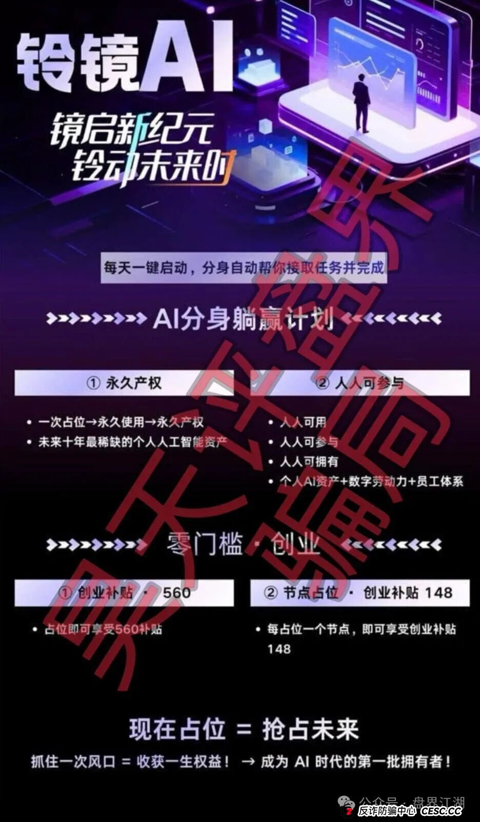 铃镜Ai分身写小说又一个分红类资金盘骗局，开始推出各种活动，高度预警，即将崩盘跑路！