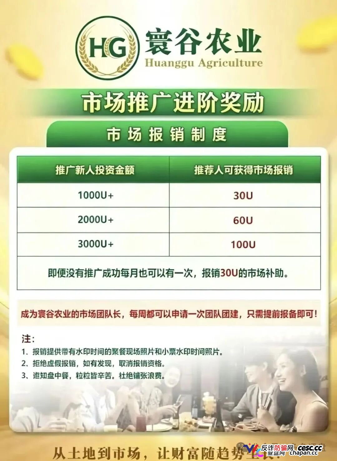 寰谷农业资金盘崩盘跑路倒计时！柬埔寨团伙优利商务换皮第四盘，合约跟单骗局专坑五一闲钱，血本无归还恐坐牢