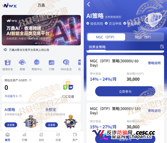 万鑫智投骗局精华合集——转发这篇文章，救一个是一个