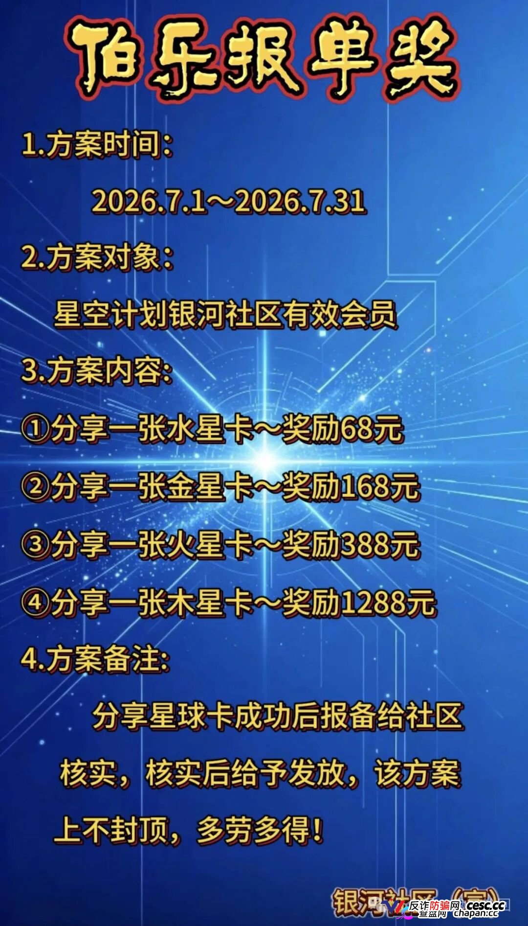300U买“星球卡”，日化2.3%｜星空计划SUN代币：你的算力是假的，收益是后来人的本金