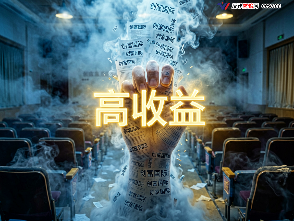 创富国际稳赚神话背后的黑平台真相：外汇收割与资金盘崩盘风险全解析