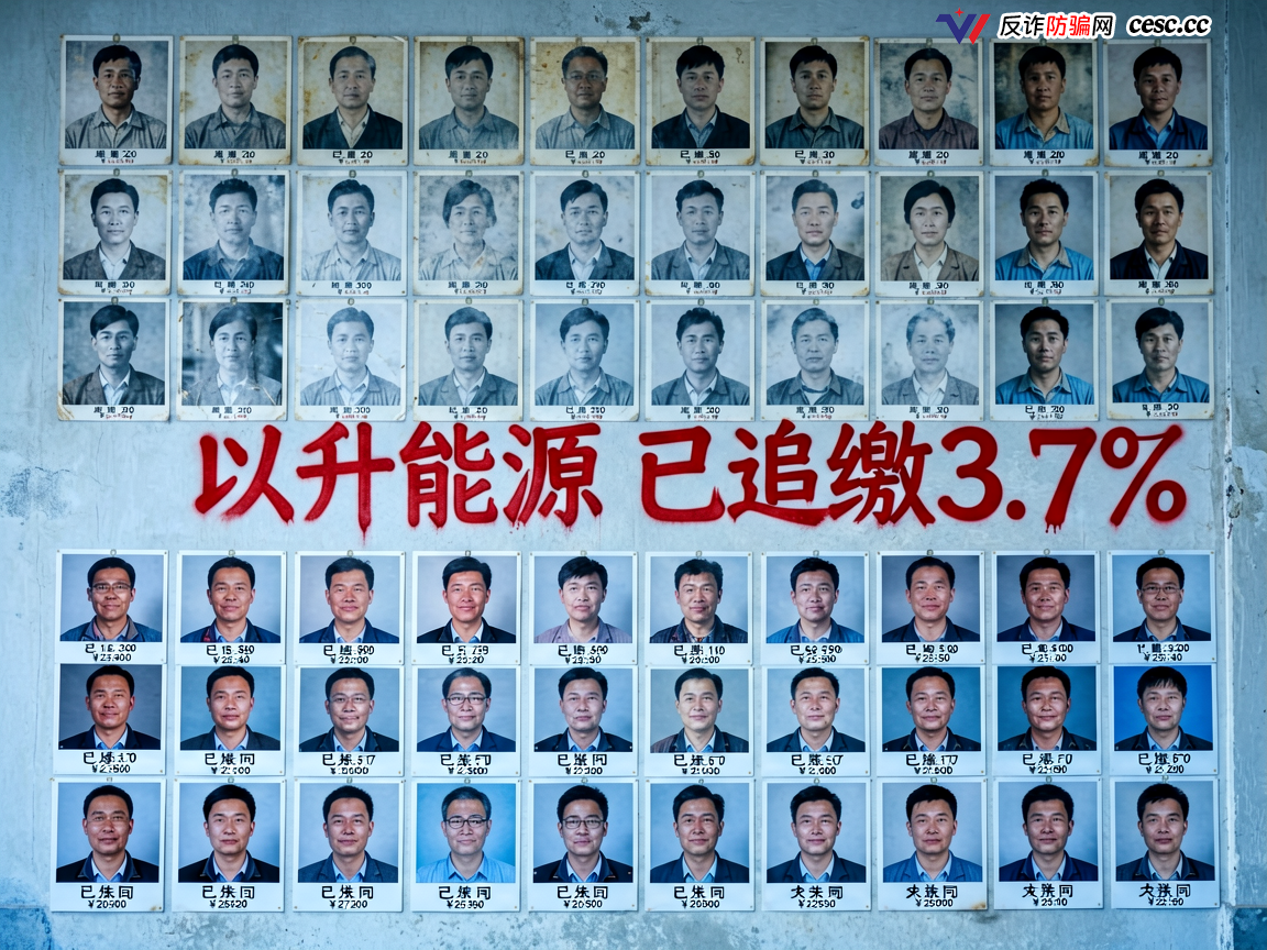 以升能源高危预警：180天反洗钱审核是跑路前兆，新能源风口吹的是你的本金